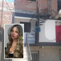 María Fernanda López Castellanos (detalle), de 20 años, fue asesinada dentro de esta casa del barrio El Limonar, en el corregimiento San Antonio de Prado, de Medellín, en medio de un altercado con su compañero sentimental, quien fue capturado. FOTOS: GUILLERMO LEÓN OSPINA MUÑOZ Y CORTESÍA