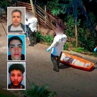 Luego del asesinato de Brayan Holguín Osorno (arriba), alias El Gordo, el pasado 21 de enero en Copacabana, se presentaron los homicidios de Emanuel Franco Cano (medio), de 18 años, y de Alirio Alfonso Martínez Echavarría (abajo), de 30 años, en el nororiente de Medellín. La escena corresponde al crimen de Martínez Echavarría en el barrio Berlín, comuna 4 (Aranjuez). FOTOS: CORTESÍA