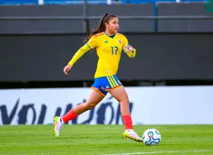 Izabela Cortés es la capitana de Colombia y una de las jugadoras de mayor experiencia en el grupo que dirige Carlos Paniagua. FOTO CORTESÍA FCF 