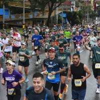 Imagen de referencia de una carrera atlética en Antioquia. Foto: Manuel Saldarriaga Quintero