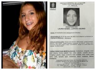 Laura Isabel estuvo desaparecida durante varios días antes de que su cuerpo fuera hallado. FOTOS Cortesía