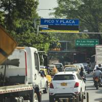 Se espera que durante la semana mayor se disminuya el flujo vehicular en todo el Valle de Aburrá. También se pretende que haya mayor facilidad de movilidad para los visitantes. FOTO: CAMILO SUÁREZ