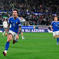 El futbolista italiano Sandro Tonali abrió el sueño para que la Nazionale regrese a una Copa del Mundo después de 12 años. FOTO getty 