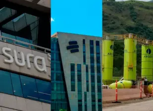Bancolombia lidera el ranking Merco Empresas Colombia 2026, en el que seis compañías antioqueñas aparecen entre las diez organizaciones con mejor reputación corporativa. FOTO COLPRENSA Y EL COLOMBIANO
