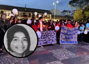 Emily Villalba salía de una cita odontológica cuando un vecino en Chocontá, Cundinamarca, terminó con su vida. FOTO: Tomada de redes sociales