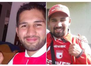Sergio Blanco, hincha de Santa Fe, fue la persona que falleció el pasado 6 de agosto en medio de los disturbios en el Movistar Arena en Bogotá. FOTO: FACEBOOK