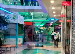 El hecho se registró dentro de un centro comercial del centro de la ciudad. FOTO: Cortesía