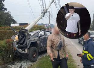 La Cybertruck que chocó contra un poste en Rionegro es la que rifó Westcol hace un año