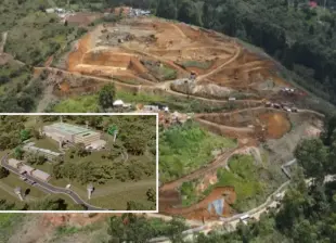 El proyecto de la cárcel metropolitana de Medellín se construirá en el corregimiento de San Cristóbal. FOTO: Cortesía
