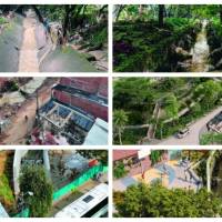 Algunas de las zonas antes de la intervención y como se planea que queden después de las mismas. FOTO: Cortesía