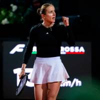 La ucraniana Elina Svitolina alcanzó su tercer título en Roma. FOTO: GETTY