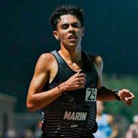 El atleta colombiano Pedro Alejandro Marín logró un récord nacional y suramericano sub-23 en la prueba de 5.000 metros. FOTO: TOMADA FACEBOOK.