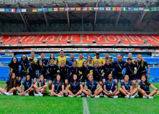 La Selección Colombia de fútbol femenino estará en acción este jueves, convirtiéndose en el primer grupo de colombianos en entrar en acción en los Juegos Olímpicos. FOTO CORTESÍA FCF