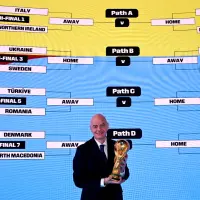 Este jueves 20 de noviembre se realizó el sorteo de repechajes UEFA e intercontinentales, que se jugarán en marzo de 2026. Foto: GETTY. 