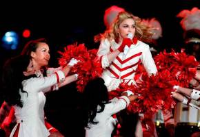 Imagen de 2012 del concierto de Madonna en Medellín. FOTO Archivo EC 