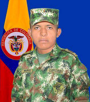 Soldado Jesús Alberto Segovia, secuestrado en la mañana de este martes. FOTO: Cortesía