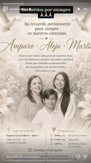 Ellos fueron los tres familiares de Javier Fernández, ‘el cantante del gol’, que encontraron muertos entre los escombros en Cali