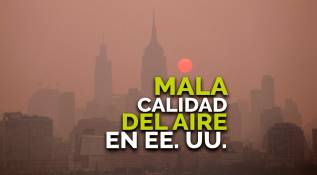 Mala calidad del aire en Estados Unidos