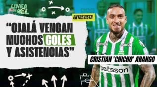 ‘Chicho’ Arango, listo para su revancha en Nacional
