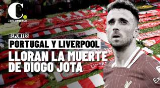 Los hinchas de los Reds lloran y despiden a Diogo Jota