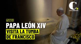 Papa León XIV, “humilde siervo de Dios”, visita la tumba de Francisco