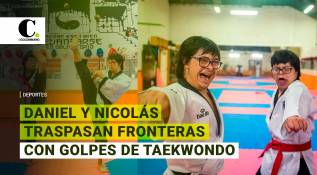 Daniel y Nicolás traspasan fronteras con golpes de Taekwondo