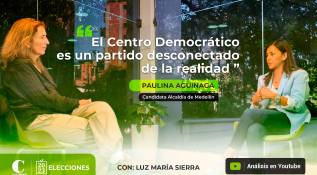 “El Centro Democrático es un partido desconectado de la realidad”: Paulina Aguinaga