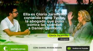 Ella es Gloria Jaramillo, conocida como Tyche, la abogada que puso contra las cuerdas a Daniel Quintero