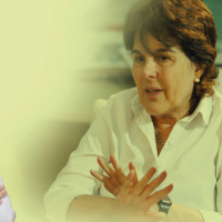 Lina Vélez de Nicholls es la presidenta ejecutiva de la Cámara de Comercio de Medellín para Antioquia, cargo que ocupa desde el año 2002. Foto: Cámara de Comercio