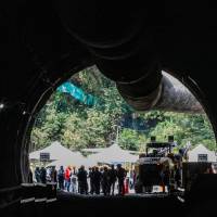 El Túnel del Toyo completo abarca 37,7 kilómetros entre Santa Fe de Antioquia y Cañasgordas, en un corredor que combina 30 puentes, 18 túneles y 17,7 kilómetros de vías a cielo abierto que cruzan el cañón del río Tonusco. FOTO: MANUEL SALDARRIAGA