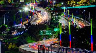 Con estas acciones, Medellín ratifica su compromiso por proteger y embellecer los espacios públicos, apostando por soluciones innovadoras que combinan funcionalidad, estética y sostenibilidad. Foto: Camilo Suárez Echeverry