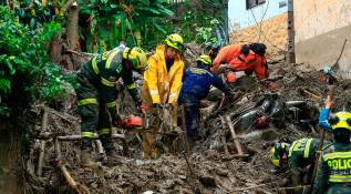 Además, las fuertes lluvias provocaron afectaciones en al menos 35 viviendas en la vereda Los Olivares, según la Alcaldía. Foto: Camilo Suárez
