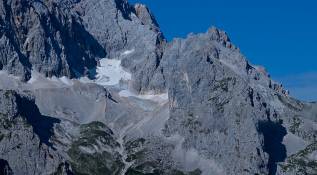 El derretimiento de los glaciares en los Alpes y en otros lugares del mundo, atribuido al calentamiento global. Foto: GETTY