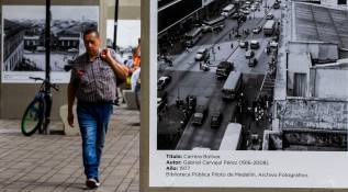 Medellín: de ayer a hoy en una galería urbana