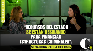 “Recursos del Estado se desvían para financiar estructuras criminales”: Senadora Paola Holguín