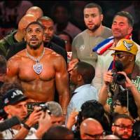 En 2026 Joshua, excampeón olímpico, tiene previsto enfrentarse a su compatriota y también excampeón mundial Tyson Fury. FOTO: AFP