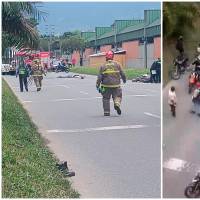 Algunas imágenes de los hechos han sido enviadas por medio de redes sociales. FOTOS Captura de video Denuncias Antioquia