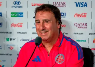 El técnico Néstor Lorenzo quien tiene un buen registro de resultados con Colombia, está optimista para el duelo ante Congo, este martes en Guadalajara. FOTO JUAN ANTONIO SÁNCHEZ 