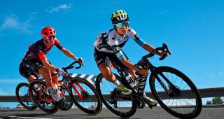 Paula Patiño se convirtió en ejemplo a seguir de muchas corredoras de Colombia, que sueñan con llegar a la máxima categoría del ciclismo femenino. Con disciplina y talento se ganó el respeto del pelotón. FOTO GETTY