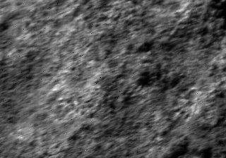 Imagen captada por la sonda de una roca llamada caniche de juguete. Foto: Cortesía JAXA. 