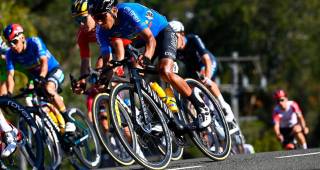 Nairo Quintana pondrá punto final a una carrera de más de 16 años como profesional en la prueba de ruta del Mundial de Montreal. FOTO GETTY
