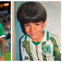 Cristian Arango ha tenido el sueño desde niño de vestir la camiseta de Nacional. FOTOS TOMADAS DE X