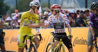 Se disputa la etapa 19 del Tour de Francia que tuvo que ser recortada por probema de brote bovino. FOTO TOMADA X@LeTour 