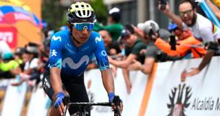 El ciclista boyacense Nairo Quintana ganó el Giro de Italia del 2014 y la Vuelta a España del 2016. FOTO: Getty