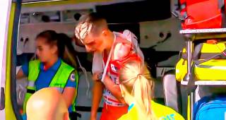 Tadej Pogacar afronta ahora un proceso de recuperación tras sufrir el primer abandono de su carrera en una de las tres grandes vueltas. FOTO: CAPTURA DE VIDEO