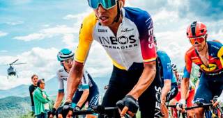 Egan Bernal denunció la desaparición de la bicicleta con la que ganó el Tour de Francia. FOTO 