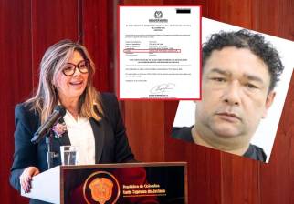 La fiscal General, Luz Adriana Camargo, le suspendió la orden de captura a “el Montañero” con una identidad que no existe. FOTOS: CORTESÍA.