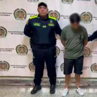 El sospechoso fue enviado a la cárcel con una medida de aseguramiento. FOTO: Cortesía Policía