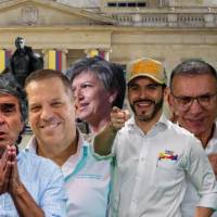 Candidatos que llegan a primera vuelta presidencial el próximo 31 de mayo. Fotos: Colprensa y EL COLOMBIANO.