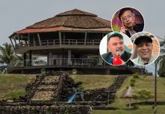Esta es la Hacienda Virgen del Cobre, ubicada en Necoclí. Predio perteneció a José Antonio Ocampo, alias Pelusa, testaferro y socio de Pablo Escobar. La Polémica se centra en declaraciones del presidente Gustavo Petro, el director de la ANT, Juan Felipe Harman y el exalcalde de Necoclí, Adalberto Baena. FOTO: EL COLOMBIANO /Colprensa/ Cortesía/ Redes sociales del exalcalde de Necoclí, Adalberto Baena